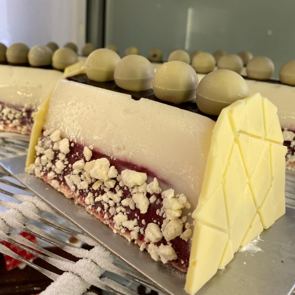 glacier buche chocolat