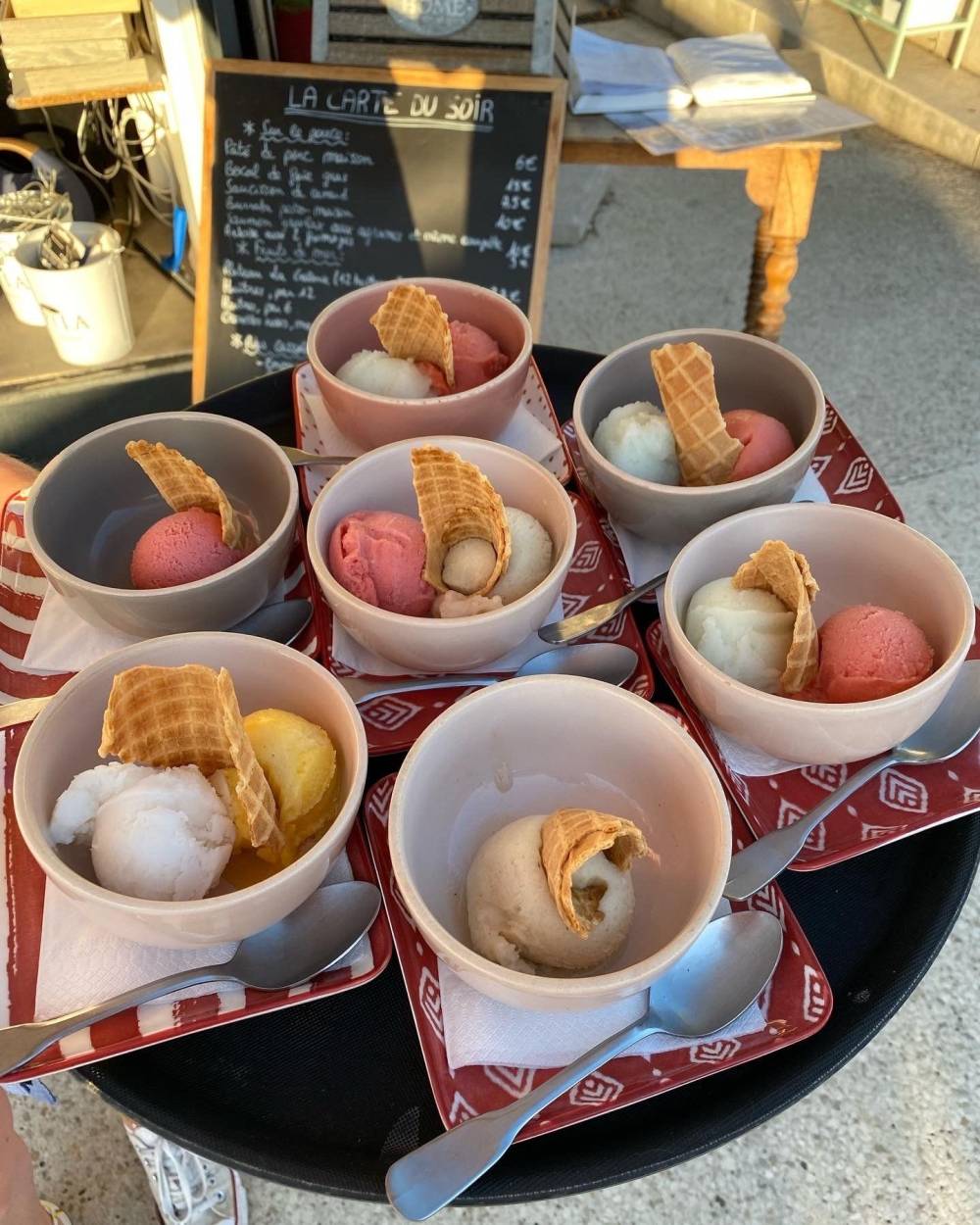 sorbet boule